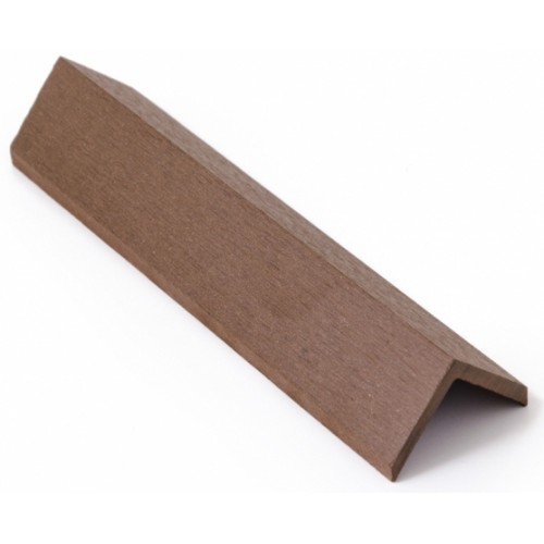 G21 Abschlusswinkel 4,5x4,5x300 cm nuss matt, WPC, 63909922