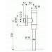 B-Ware! Schell Schellomat Basic, Urinal Druckspüler Aufputz, 024760699, beschädigte OV