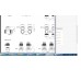 HEIMEIER DX Thermostatkopf + Anschlussverschraubung Vekotec Eckform 1/2" DXVTECK12