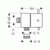 Hansgrohe AXOR STARCK Fixfit Stop Absperrventil DN15 10882000