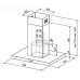 Franke Wandhaube FORMAT 45, FDF 9354 I XS, Edelstahl 110.0196.073