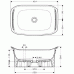 Hansgrohe Axor Urquiola Waschbecken für Wandmontage 625 mm 11302000