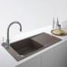 Franke FX FXG 611-100, 1000x500 mm, Fragranit-Einbauspüle, Chocolate 114.0512.336