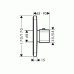 Hansgrohe Axor Urquiola Highflow Thermostat Unterputz chrom 11731000