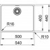 B-Ware!Franke Maris MRX 210/610-50, 540x440 mm,Edelstahl 127.0539.573-beschädigte OV!