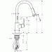 Hansgrohe Talis S2 Variarc Einhebel-Küchenarmatur mit herausziehbarer Brause 14877000