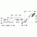 4-Loch Wannenrandarmatur mit Kreuzgriffen DN15 17444000 chrom