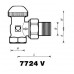 HERZ TS-90-V-Thermostatventil Eckform 3/8", M 28 x 1,5 rote Blende 1772465
