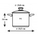 BANQUET Schnellkochtopf 9Liter Allegro 2311109