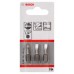 BOSCH Schrauberbit Extra-Hart S 0,6x4,5, 25 mm 2607001459