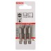 BOSCH Extra Hard-Schrauberbits S 1,2x8,0, 49 mm 2607001485