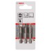 BOSCH Extra Hard-Schrauberbits S 1,6x8,0, 49 mm 2607001487