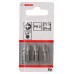 BOSCH Schrauber­bit Extra-Hart, PH 3, 25 mm, 3er-Pack 2607001515