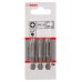 BOSCH Extra Hard-Schrauberbits PZ 3, 49 mm 2607001579