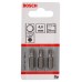BOSCH Extra Hard-Schrauberbits HEX 4, 25 mm 2607001724