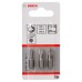 BOSCH Extra Hard-Schrauberbit-Multipacks (PZ) PZ1; PZ2; PZ3; 25 mm 2607001753