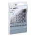 BOSCH 9-teiliges HSS PointTeQ Sechskantbohrer-Set, 2–8 mm 2607002826