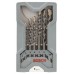 BOSCH 7-teiliges Betonbohrer CYL-3 Set, Silver Percussion 4, 5, 6, 6, 7, 8, 10, 2607017082 BOSCH 7-teiliges Betonbohrer CYL-3 Set, Silver Percussion 4, 5, 6, 6, 7, 8, 10, 2607017082