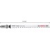 BOSCH EXPERT ‘Wood 2-side clean’ T 308 BP Stichsägeblatt, 5 Stück 2608900558