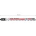 BOSCH EXPERT ‘Fiber Plaster’ T 141 HM Stichsägeblatt, 3 Stück 2608900563