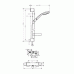 Croma 100 Showerpipe DN15 27169000