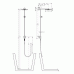 Hansgrohe Raindance S 240 Air 1jez Showerpipe Connect, Brausenarm 350 mm 27421000