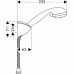 Hansgrohe Croma 2jet/Porter'C Set 1250 mm 27535000