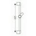 Hansgrohe Unica'S Brausenstange 0,65m ohne Schlauch 27712000