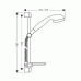 Hansgrohe Croma 1jet/Unica'S Set 0,90m DN15 27756000