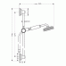 Hansgrohe Axor Carlton Brausenset chrom 27947000