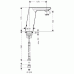 Hansgrohe Metris S Elektronik-Waschtischmischer, Batteriebetrieb 31101000