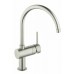 Ausverkauf GROHE Minta Spültisch Küchen Armatur supersteel. 32917DC0 Beschäd. Arm