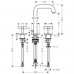 Hansgrohe Axor Citterio 3-Loch Waschtischarmatur mit kurzem Auslauf 39133000