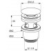 KLUDI verschließbares Waschtischablaufventil 1042405-00