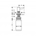 Hansgrohe Axor Spülmittelspender chrom 40418000