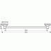 Hansgrohe Axor Carlton Badetuchhalter chrom 41408000