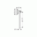 Hansgrohe Axor Carlton Handtuchring chrom/gold optik 41421090