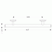 Hansgrohe LOGIS Classic Wandgriff 300 mm, Chrom 41613000
