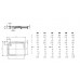 Kaldewei Duschwanne Superplan 407-1 100x120x2,5