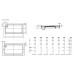 Kaldewei Duschwanne Superplan XXL 433-2 mit Styroporträger 70x150x3,9