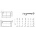 Kaldewei Duschwanne SuperPlan XXL 444-2 mit Styroporträger 100x170x5,1