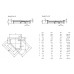 Kaldewei Duschwanne Cornezza 672-2 mit Styroporträger 100x100x2,5