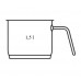 BANQUET Edelstahl Milchtopf Akcent 1.5L 48AM001