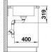 B-WARE BLANCO MEDIAN XL 6S - IF Edelstahl-Spüle rechts R518489 gebeugte Ecken