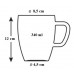 BANQUET Coffee Orange Tasse 340 ml 60HH1273315OR