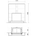 EDILKAMIN DROMOND Kaminbausatz für Cristal 90, schwarz 623780