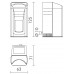 EDILKAMIN TORONTO Pellet-Kaminofen, weiss, 637760