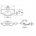 Roca Meridian Waschtisch 85x46 cm 732724D000
