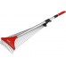 EXTOL PREMIUM adjustable lawn rake, telescopic handle 80-158cm, width 18-59cm