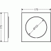 Hansgrohe Verlängerungsrosette 172 x 172 mm 97407000